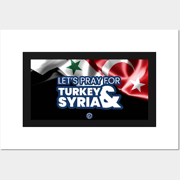 Pray for TURKEY & SYRIA Wall Art by Fanu2612